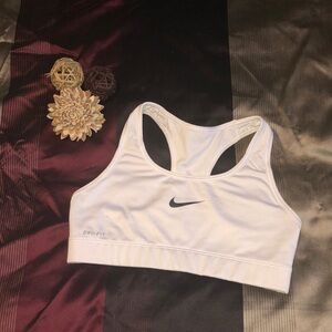 Nike Women's White Sports Bra